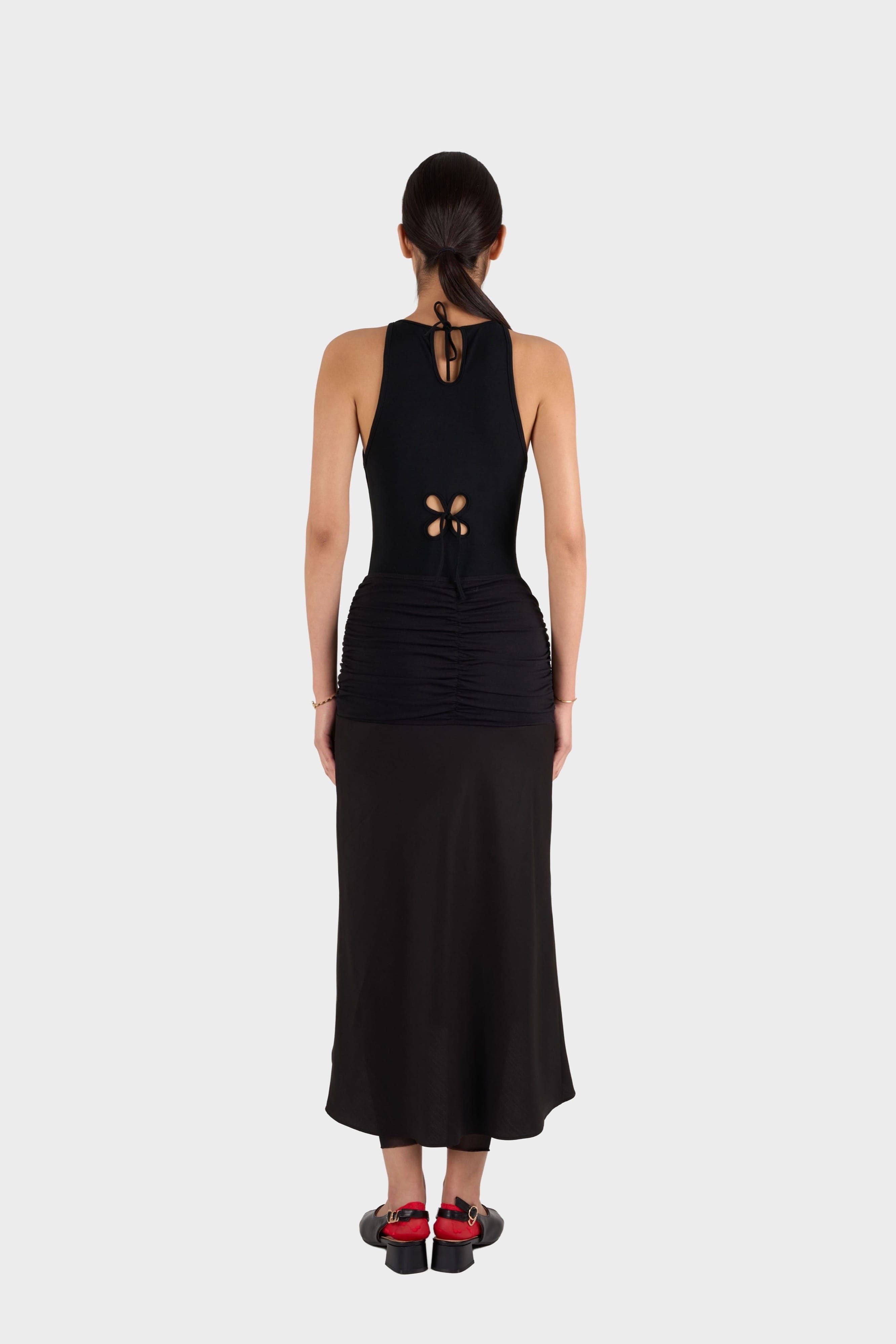 Bow Shift Skirt