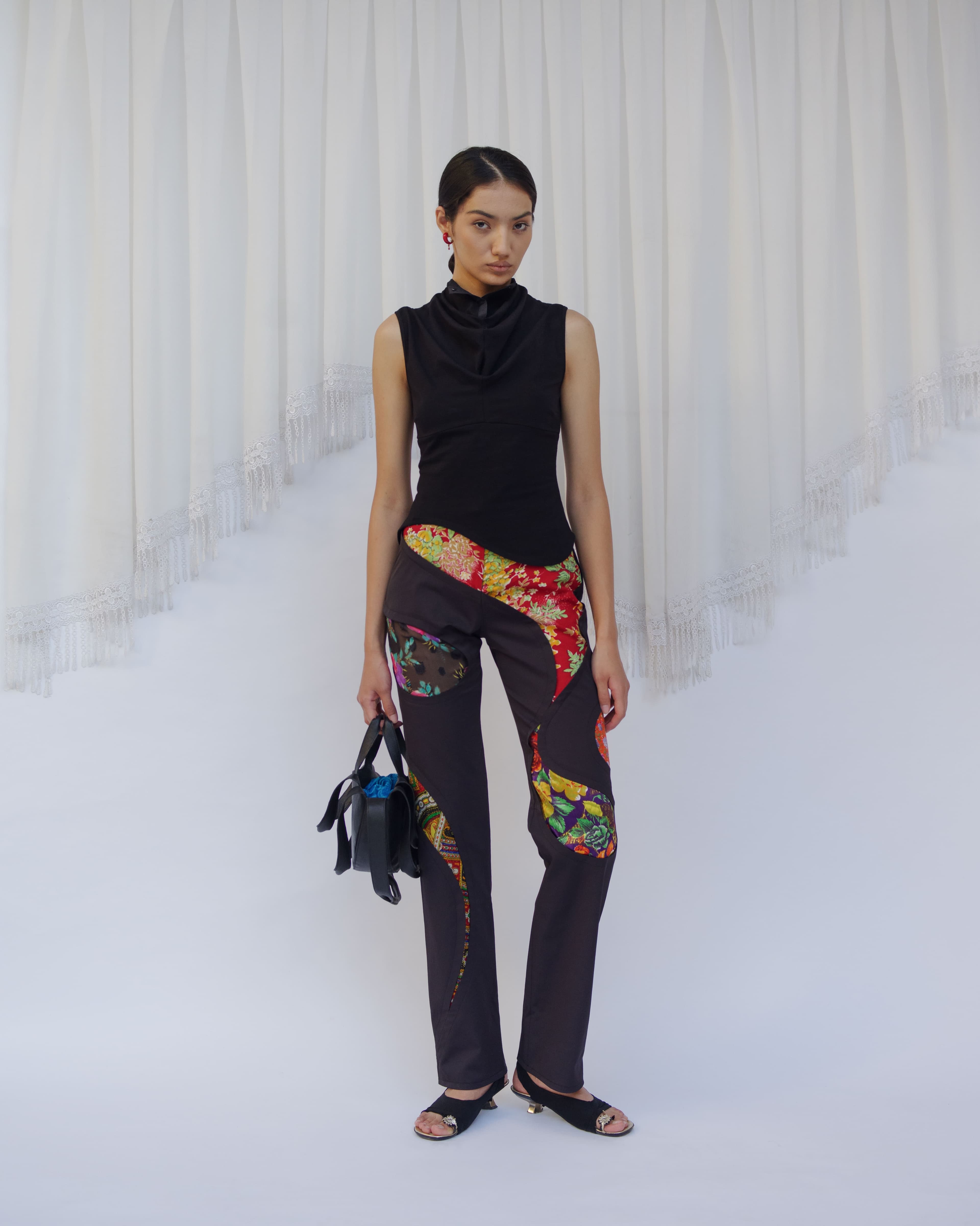 Nostalgic Paisley Trousers