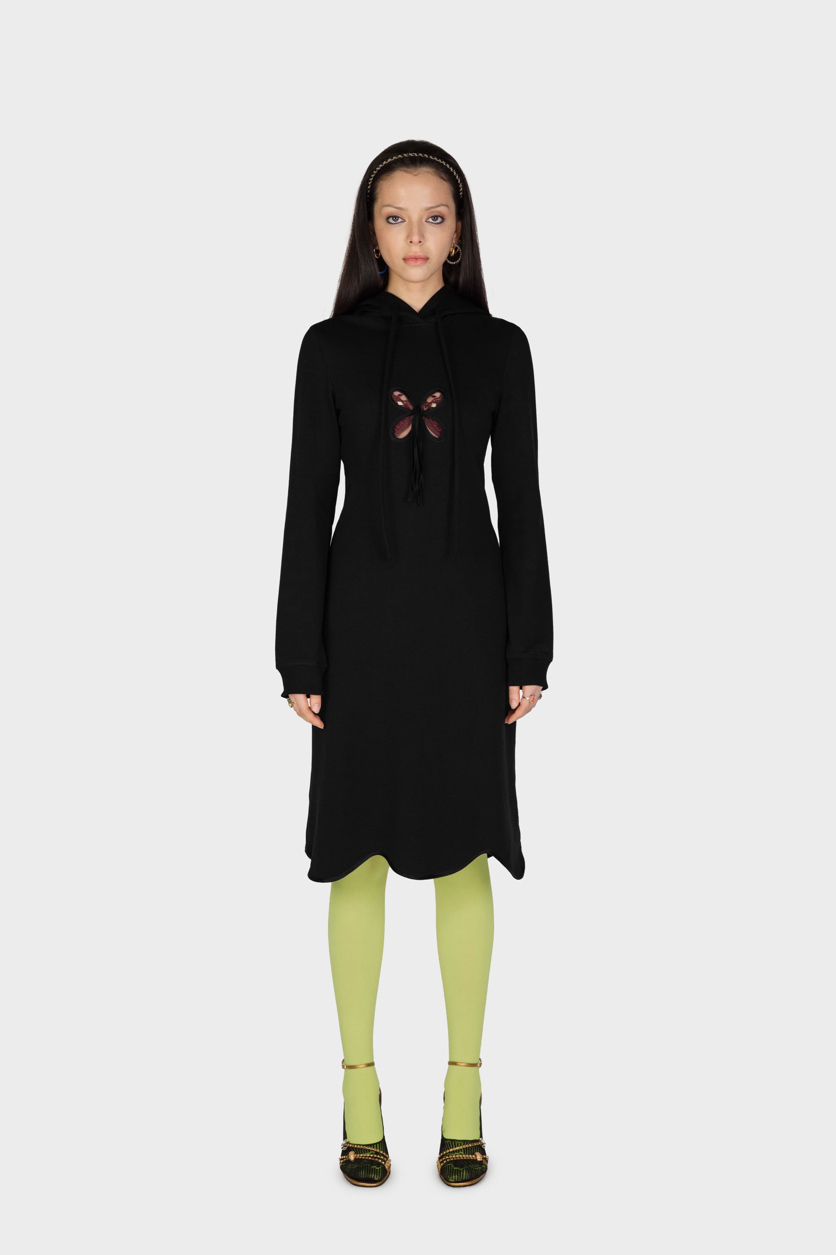 Petal Hoodie Dress