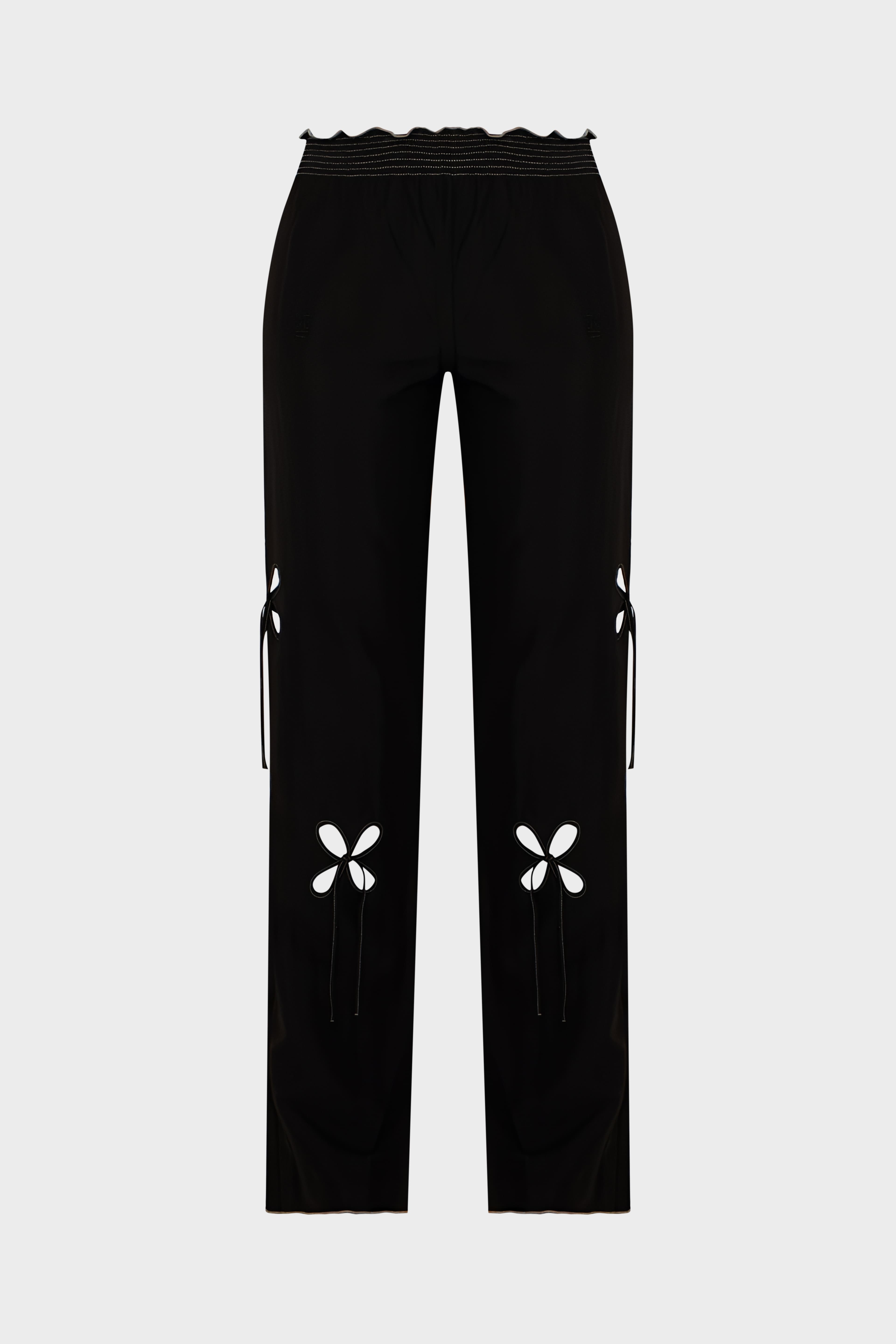 Suzani Backstitch Petal Pants